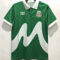 1995 Mexico Home Green Retro Soccer Jersey Front