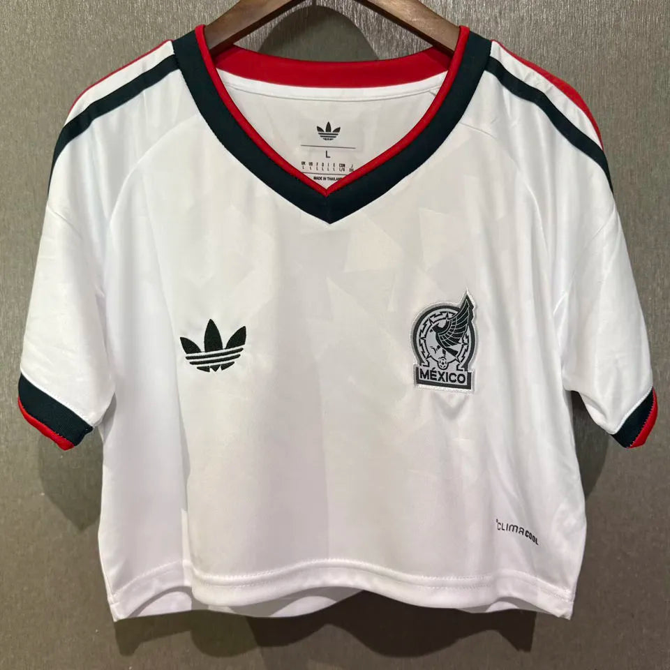 2026/27 Mexico Away White Women Soccer Jersey 女 Front