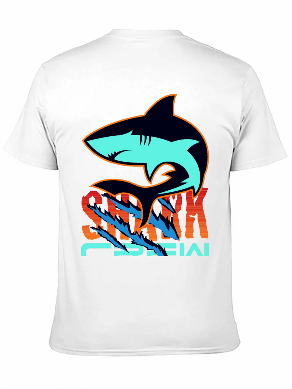 Cool Shark Graphic Print Tee