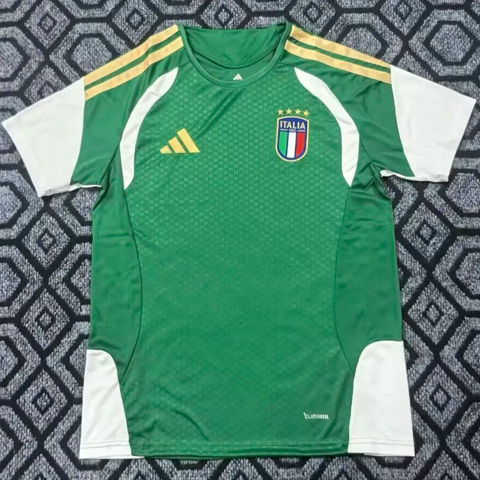 2026 Italy Special Edition Green Fans Soccer Jersey Front