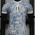 2025 Italy Grey Special Edition Player Version Soccer Jersey Front