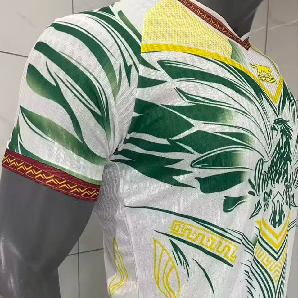 2026/27 Mali Away White Player Version Soccer Jersey Detail 2