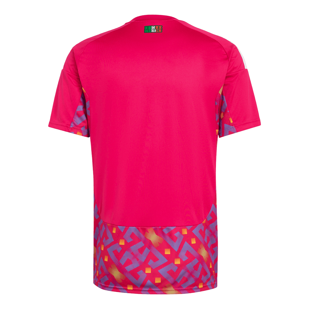 Mexico Goalkeeper Soccer Jersey World Cup 2026 Pink Back