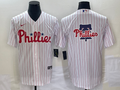 Men's Philadelphia Phillies White Home Replica Team Jerseys