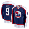 Men's Winnipeg Jets Bobby Hull #9 Blue Player Game Jerseys