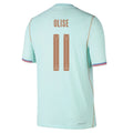 OLISE #11 France Away Match Jersey Player Version World Cup 2026 Front