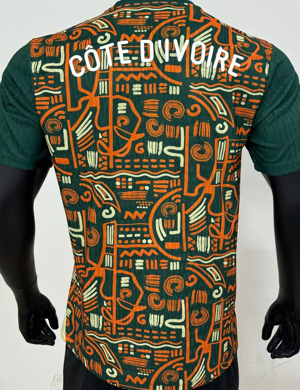 2025 Ivory Coast Special Edition Player Version Soccer Jersey Back