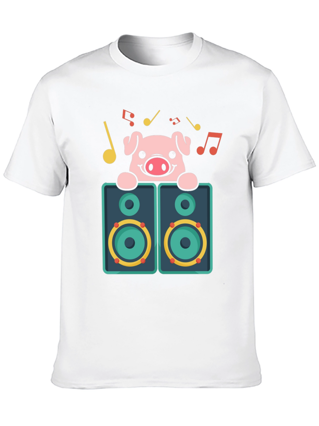 Pig DJ Graphic T-Shirt