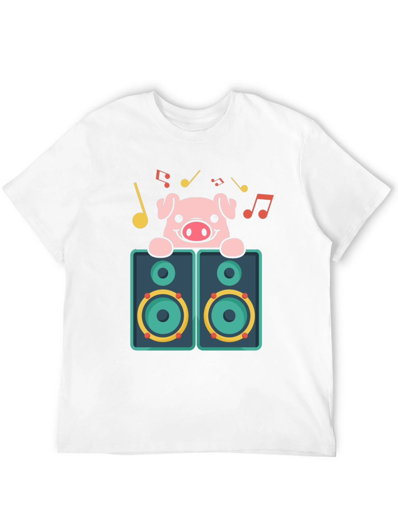 Pig DJ Graphic T-Shirt