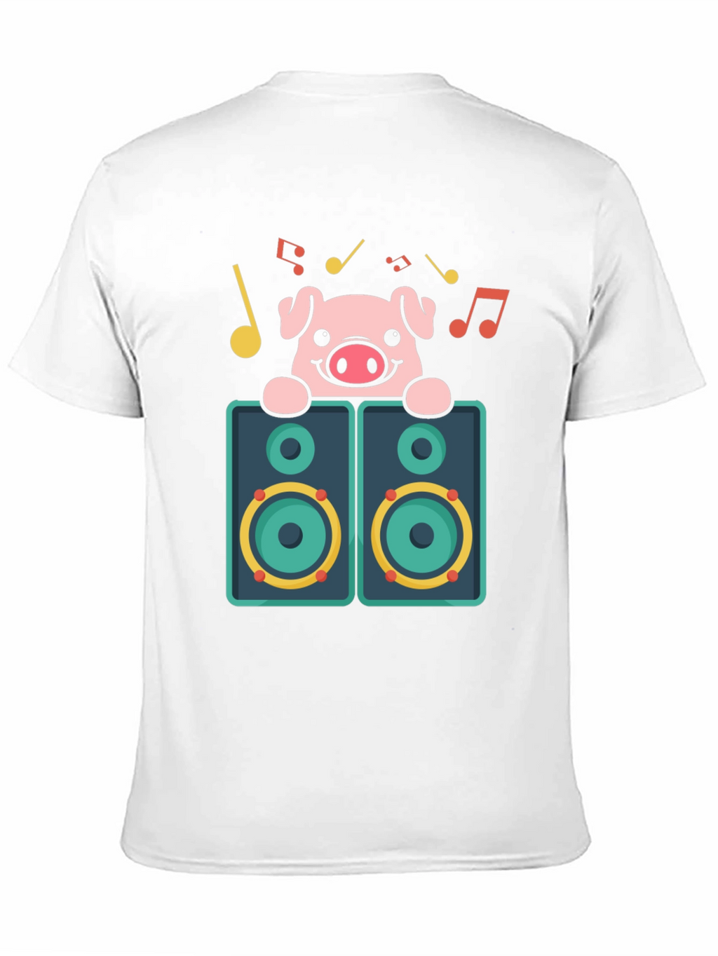 Pig DJ Graphic T-Shirt