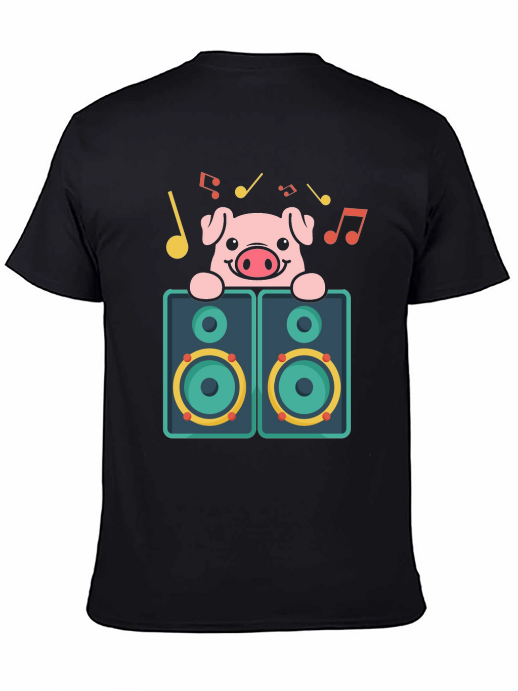 Pig DJ Graphic T-Shirt