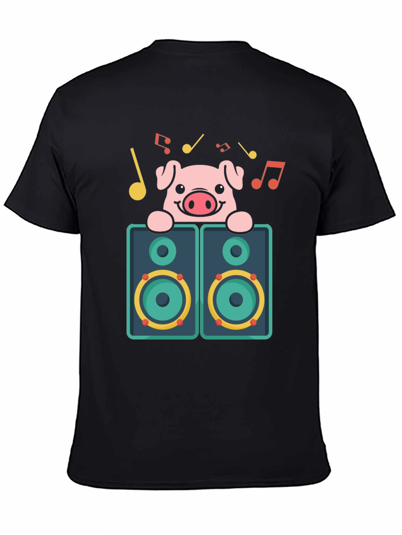 Pig DJ Graphic T-Shirt