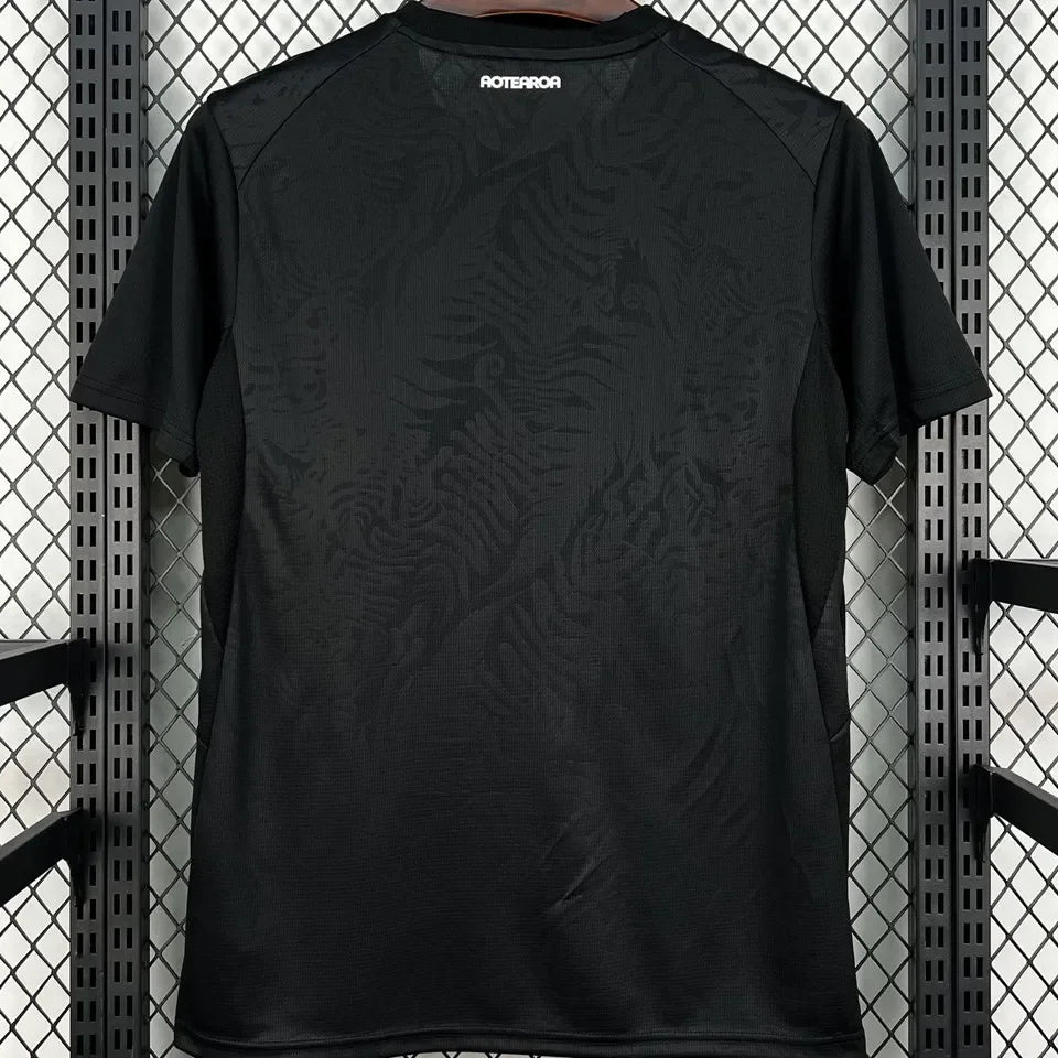 2026/27 New Zealand Away Black Fans Soccer Jersey Detail 2