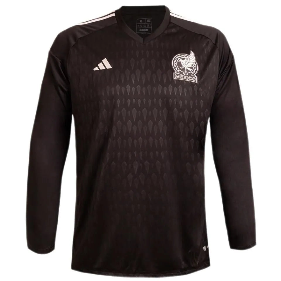2022/23 Mexico Goalkeeper Black Long Sleeve Jersey Front