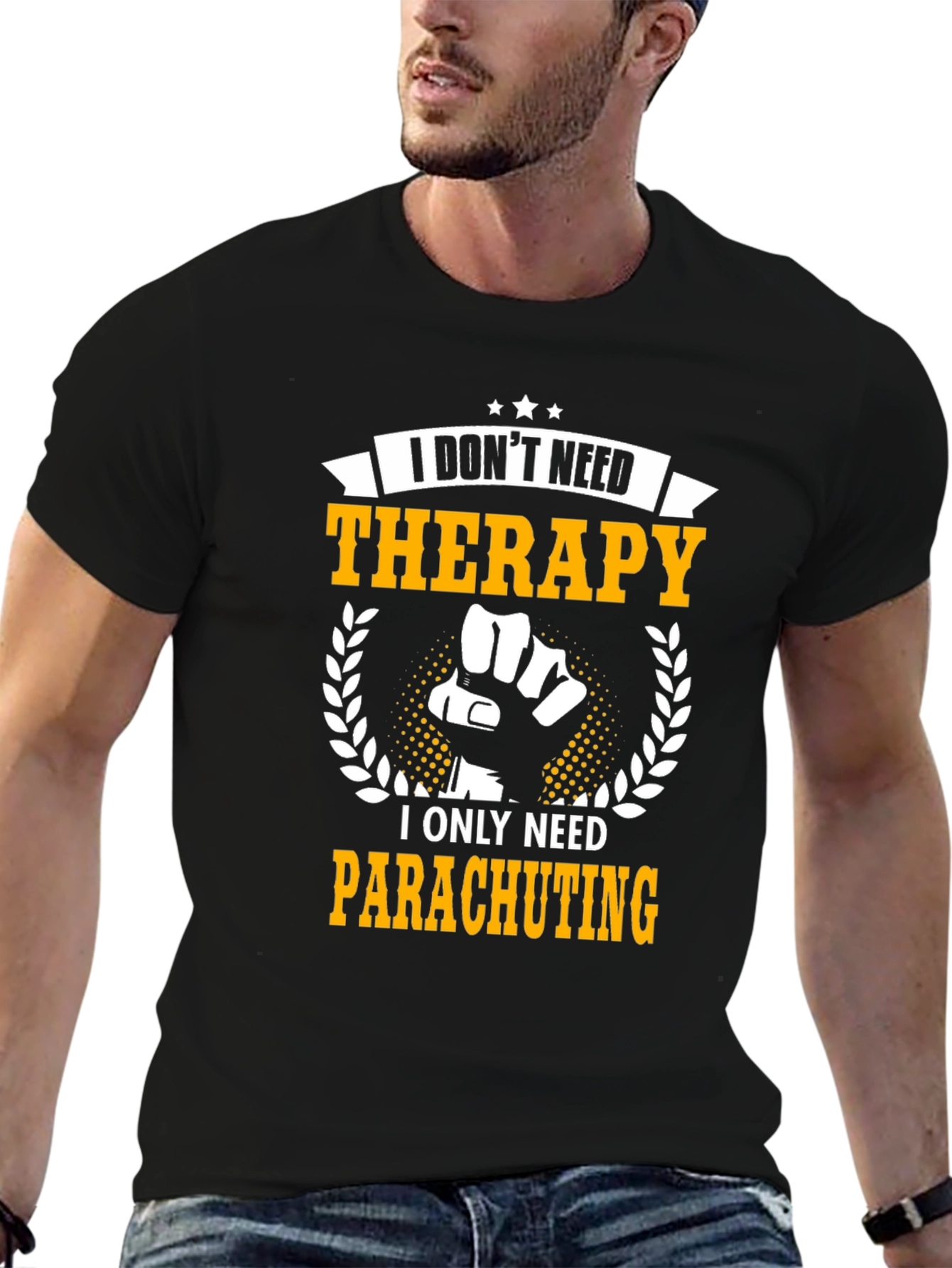 Parachuting Therapy T-Shirt