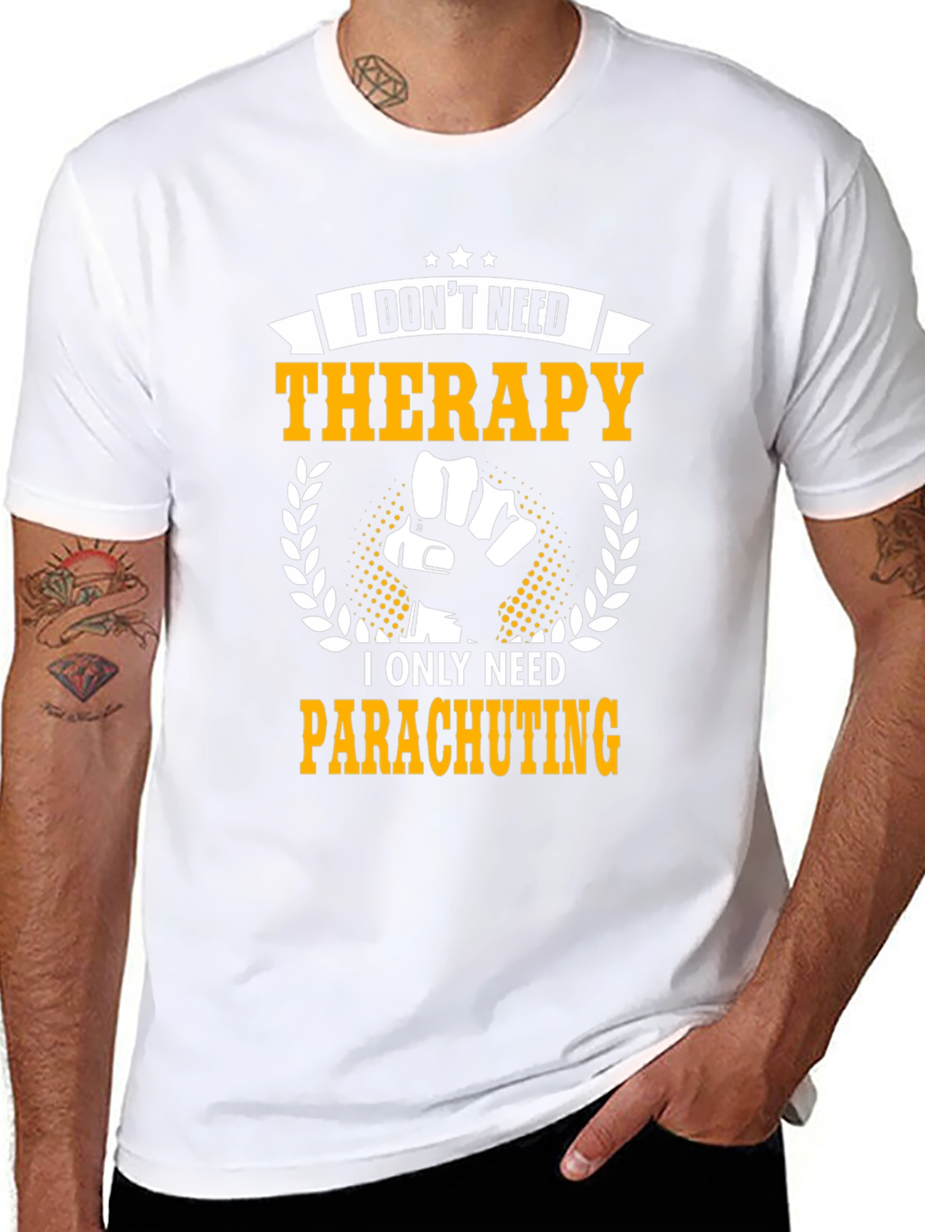 Parachuting Therapy T-Shirt