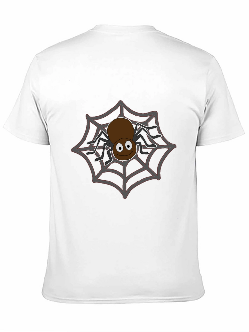 Spider Web Graphic Tee - Halloween Fun!