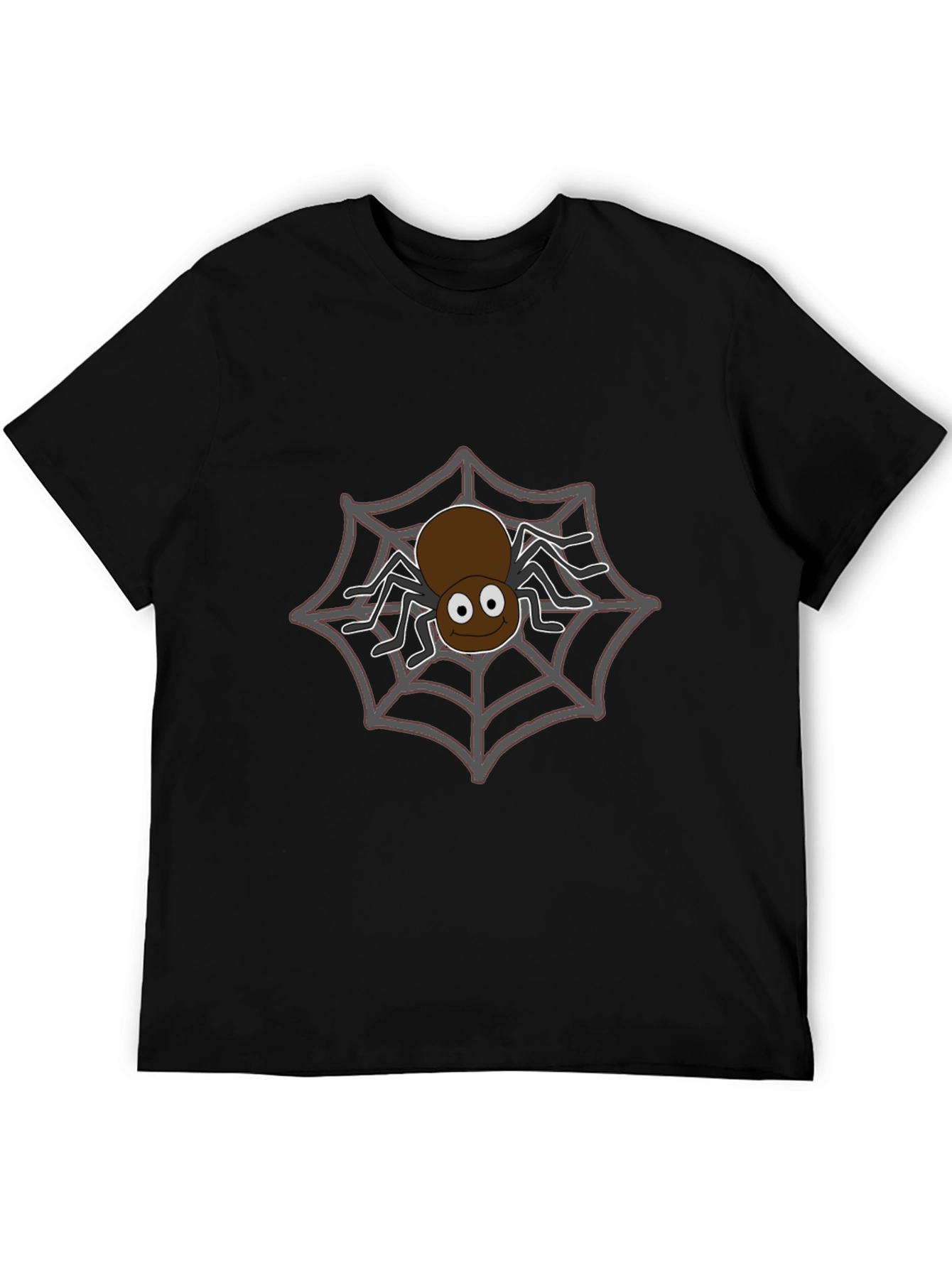 Spider Web Graphic Tee - Halloween Fun!