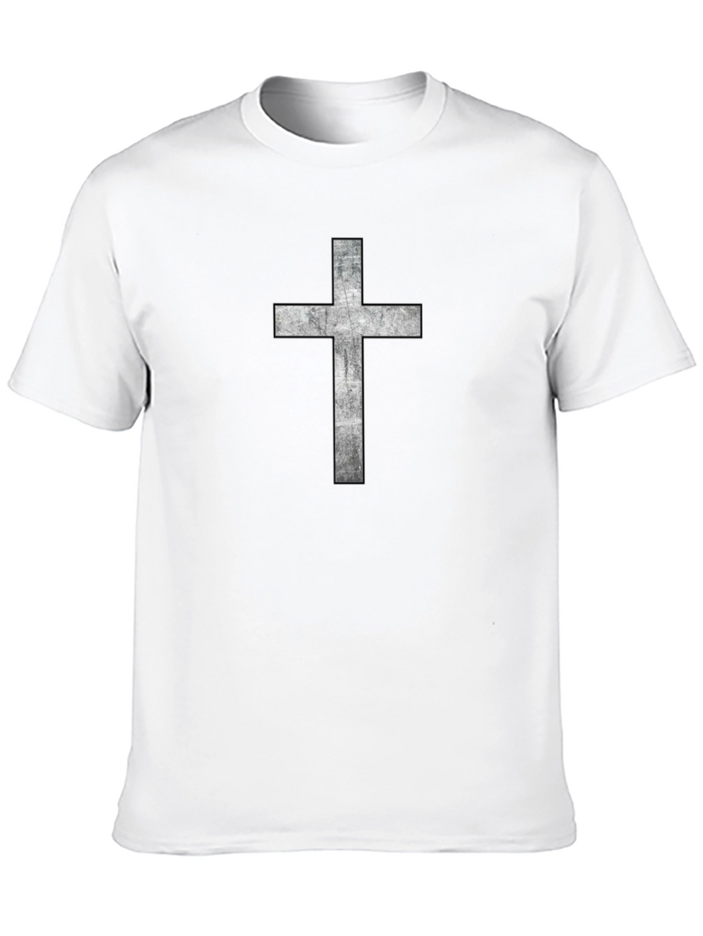 Cross Graphic Black T-Shirt