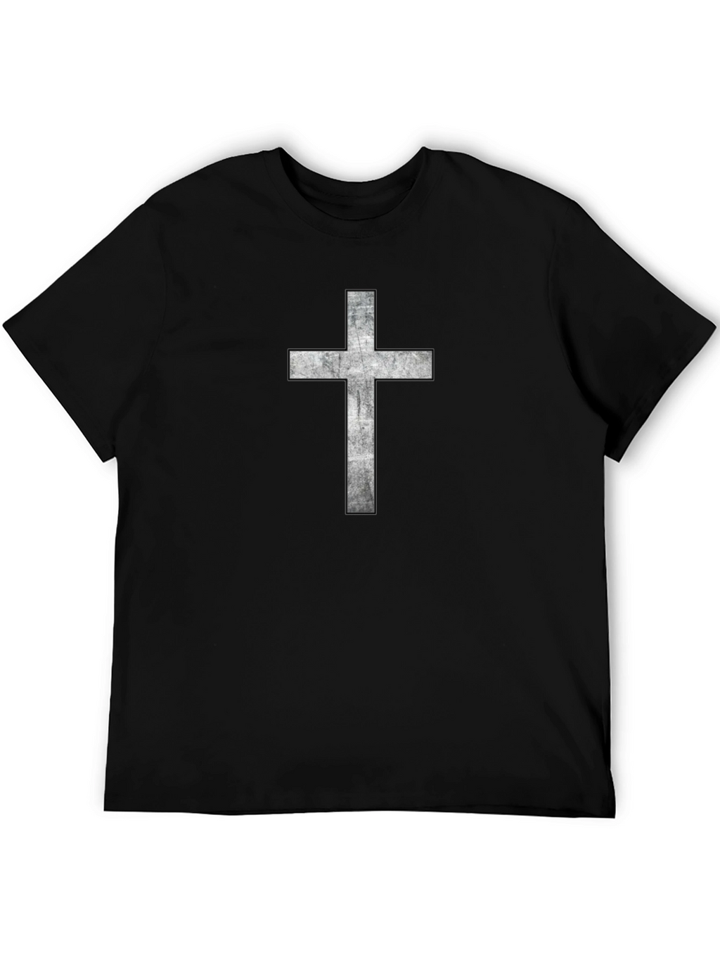 Cross Graphic Black T-Shirt
