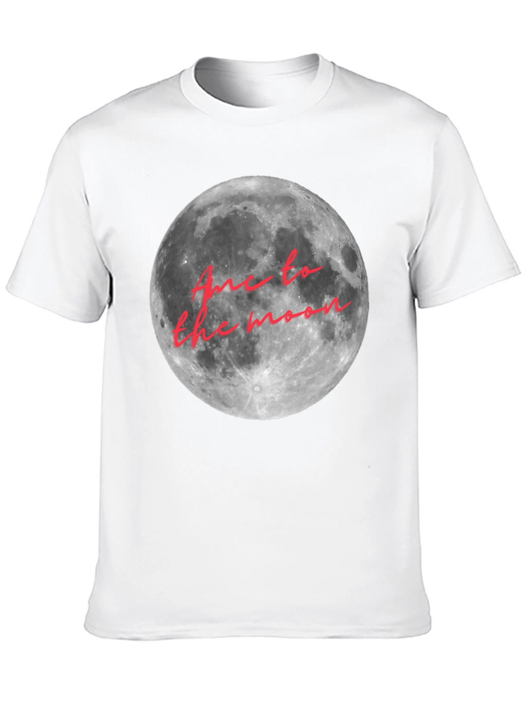 Moon Landing Graphic Tee - Soft Cotton Comfort