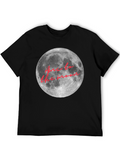 Moon Landing Graphic Tee - Soft Cotton Comfort