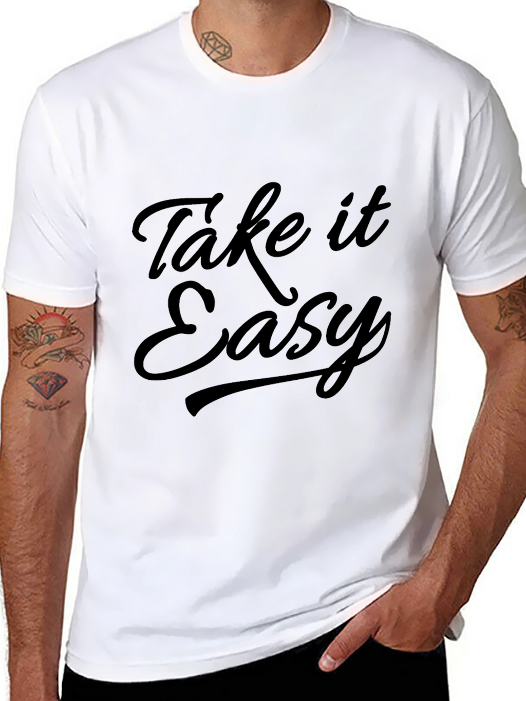 Take it Easy Graphic Tee - Casual Comfort