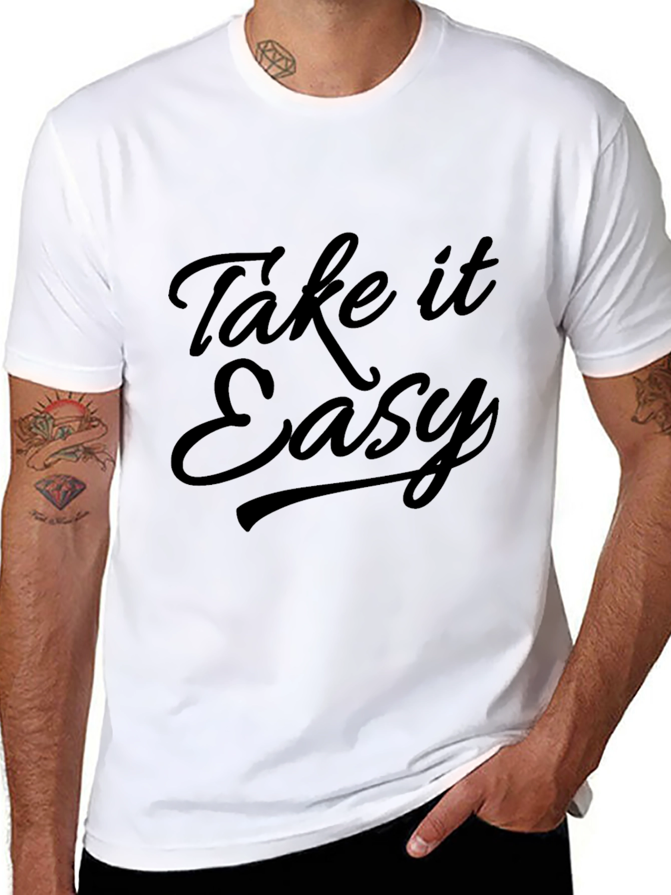 Take it Easy Graphic Tee - Casual Comfort