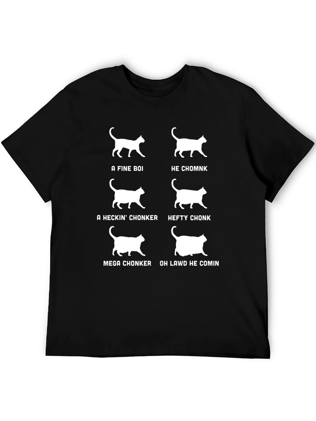 Chonky Cats Graphic T-Shirt