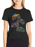 Monster Truck Graphic Black T-Shirt