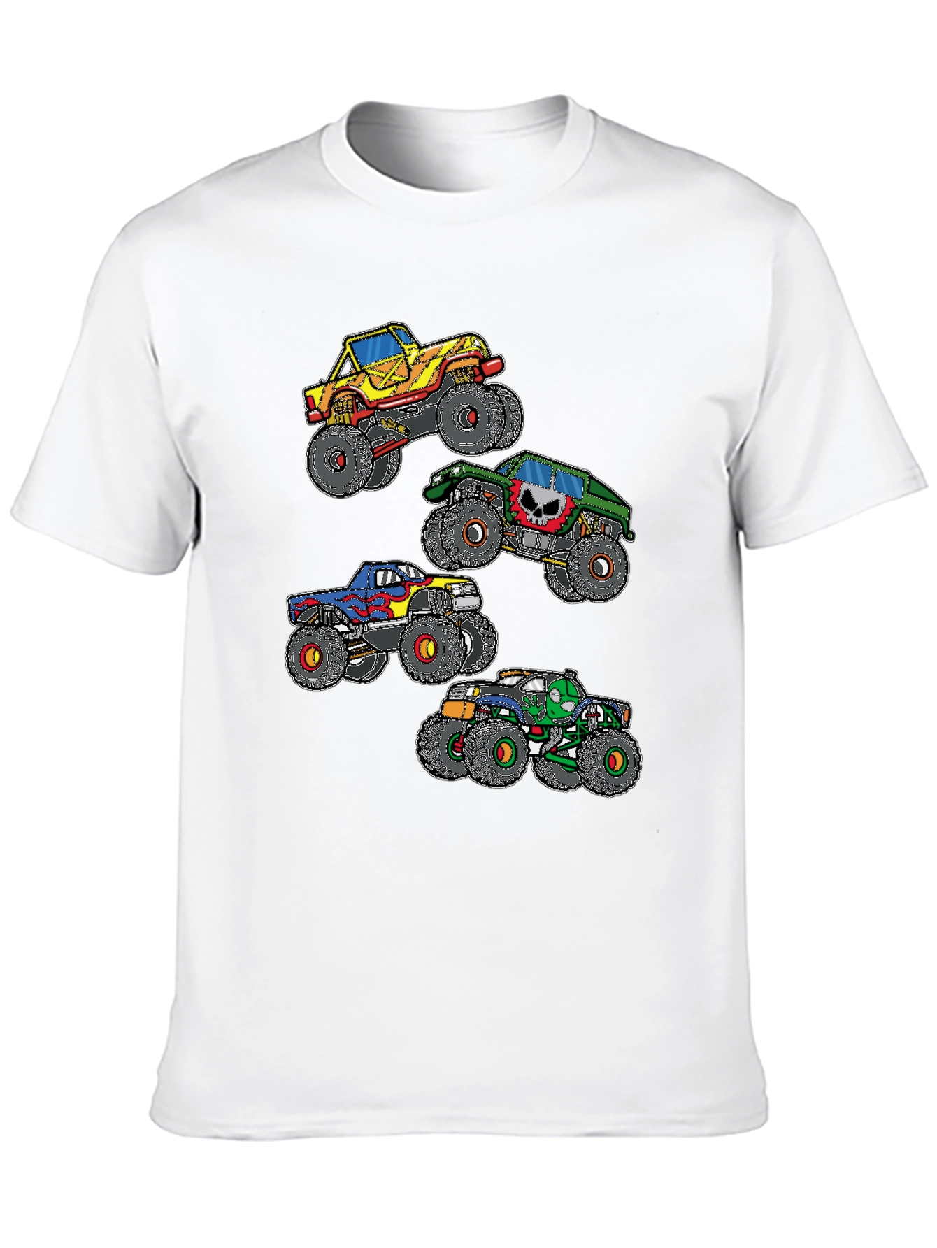 Monster Truck Graphic Black T-Shirt