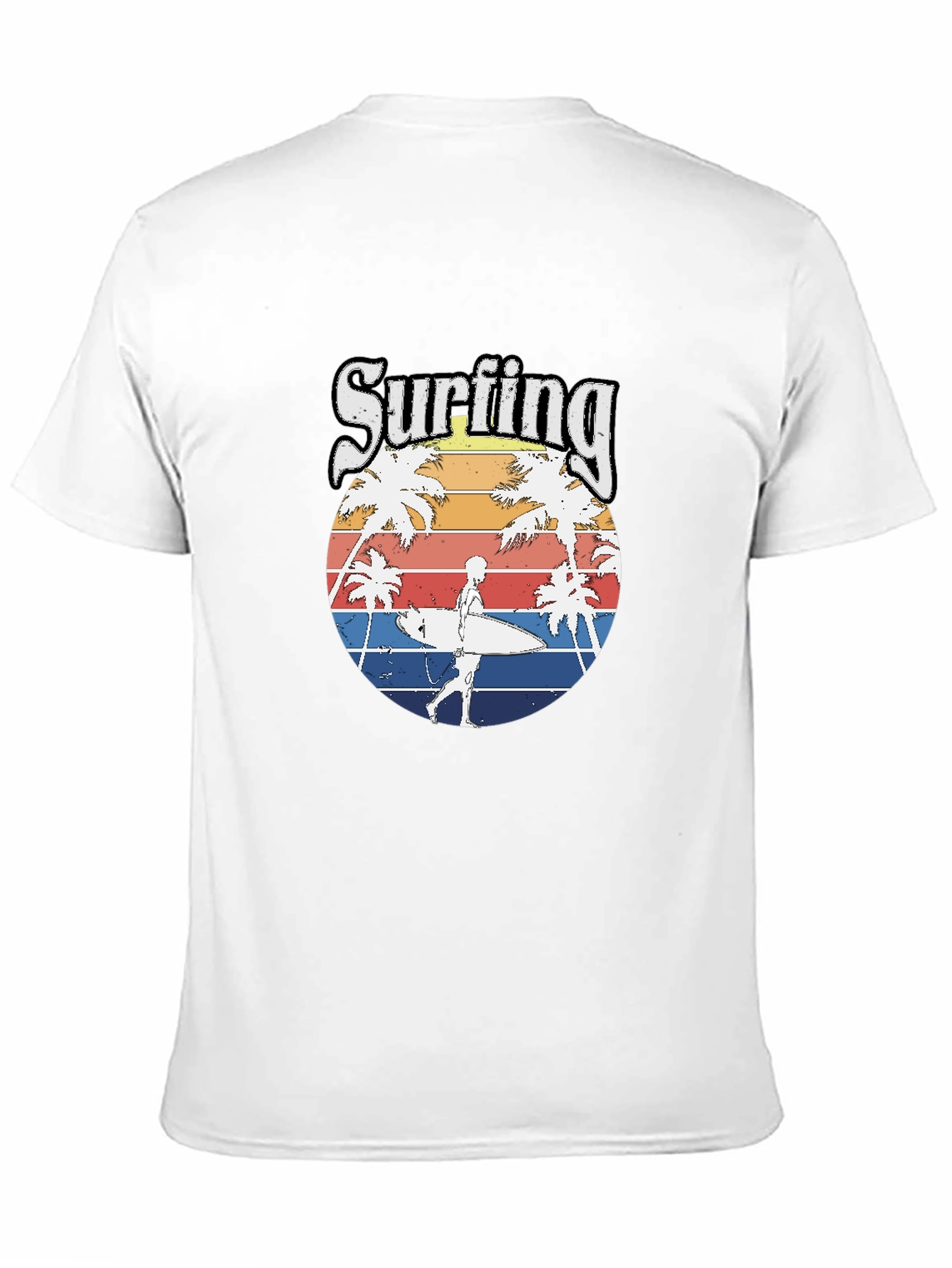 Surfing Beach Vibes T-Shirt - Retro Style