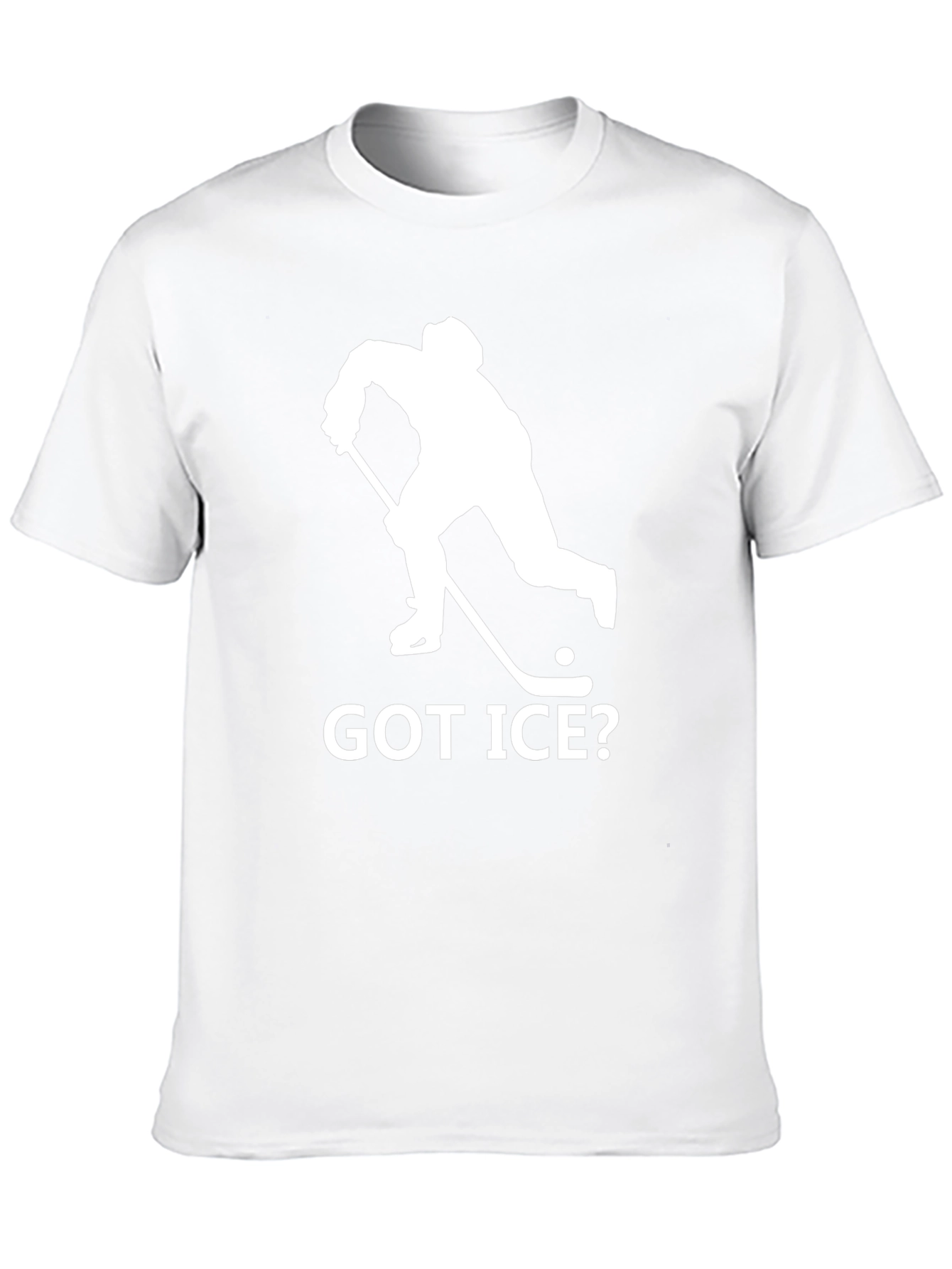 Got Ice? Black Hockey T-Shirt