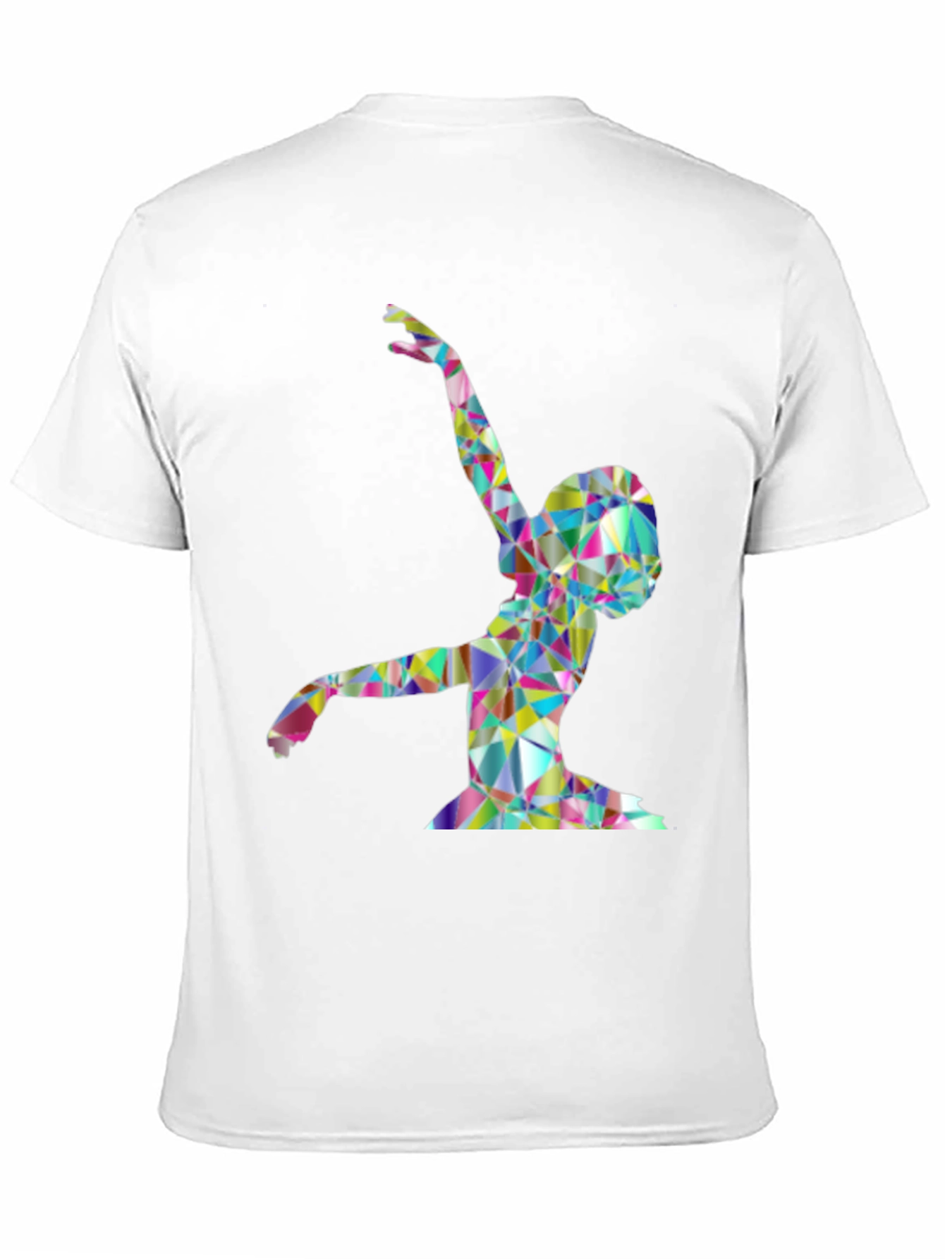 Geometric Dancer Graphic T-Shirt