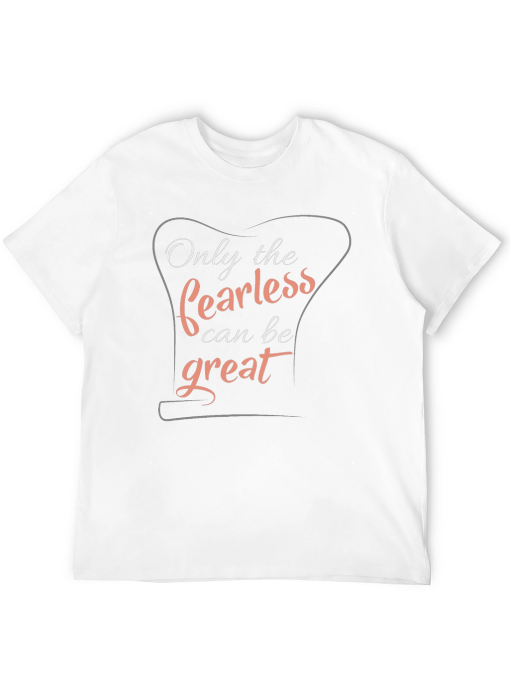 Fearless Greatness Black Graphic Tee