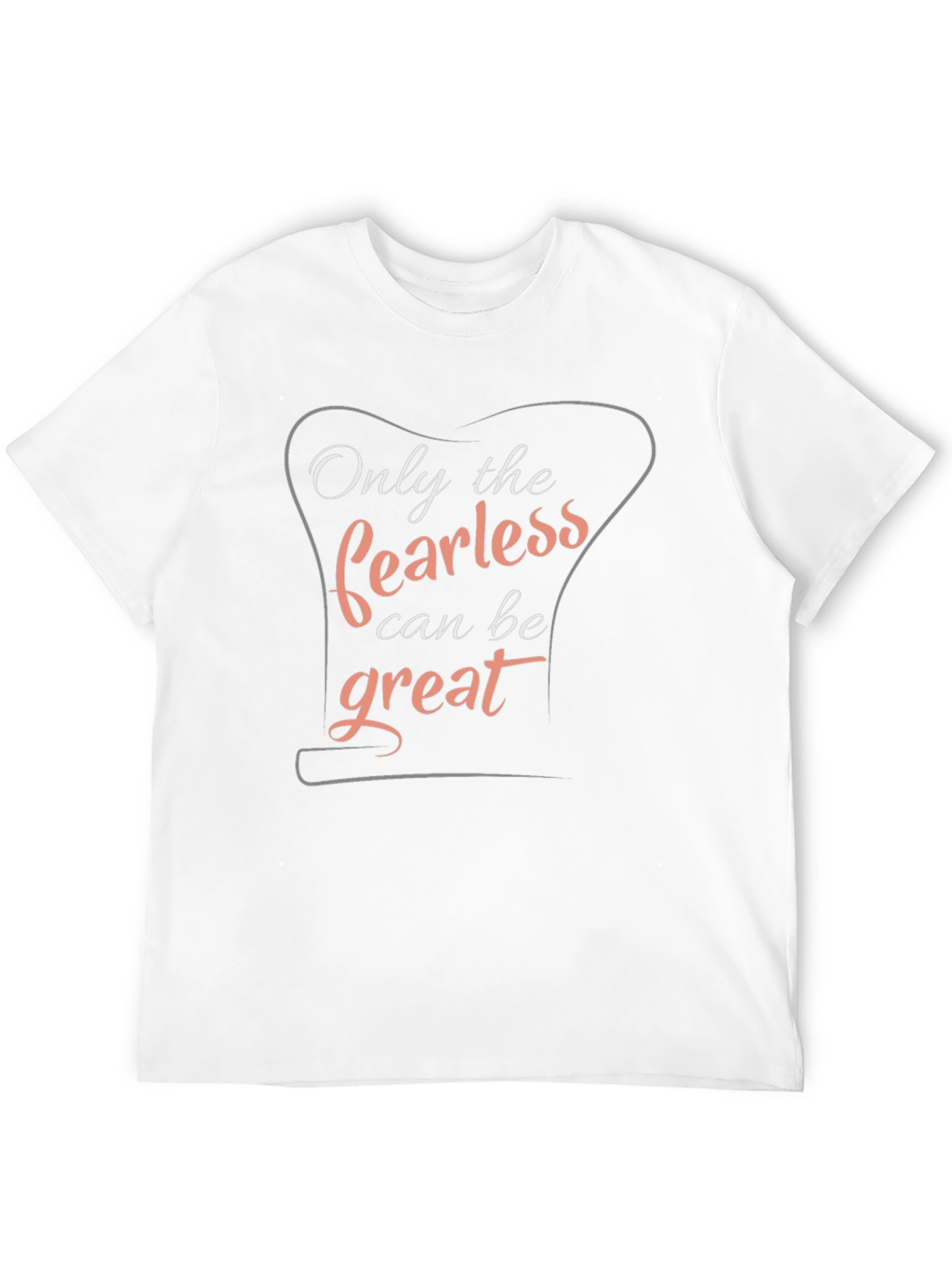Fearless Greatness Black Graphic Tee