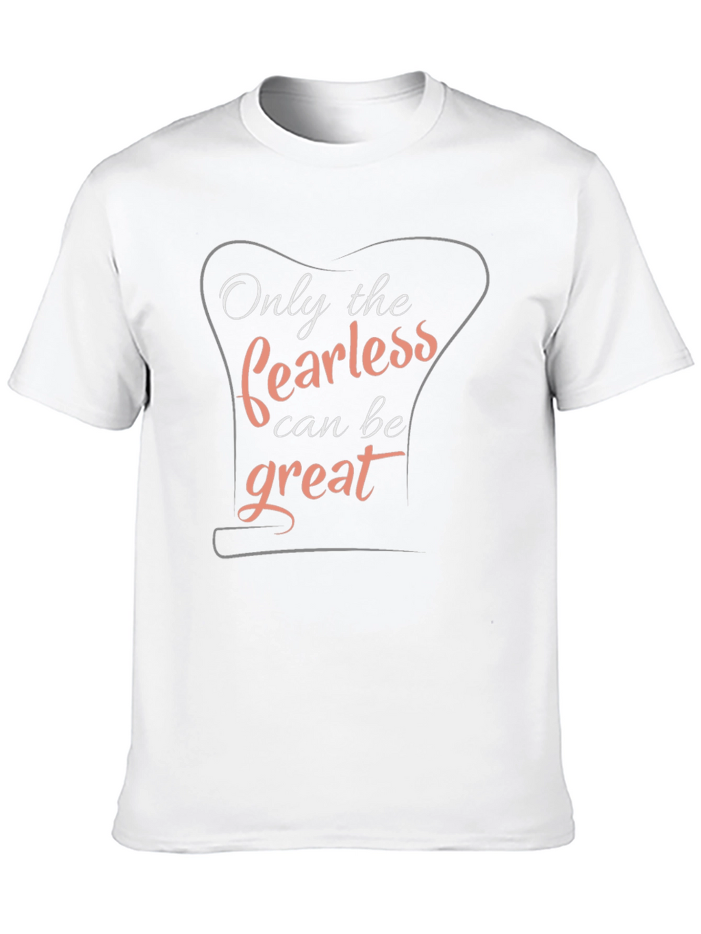 Fearless Greatness Black Graphic Tee