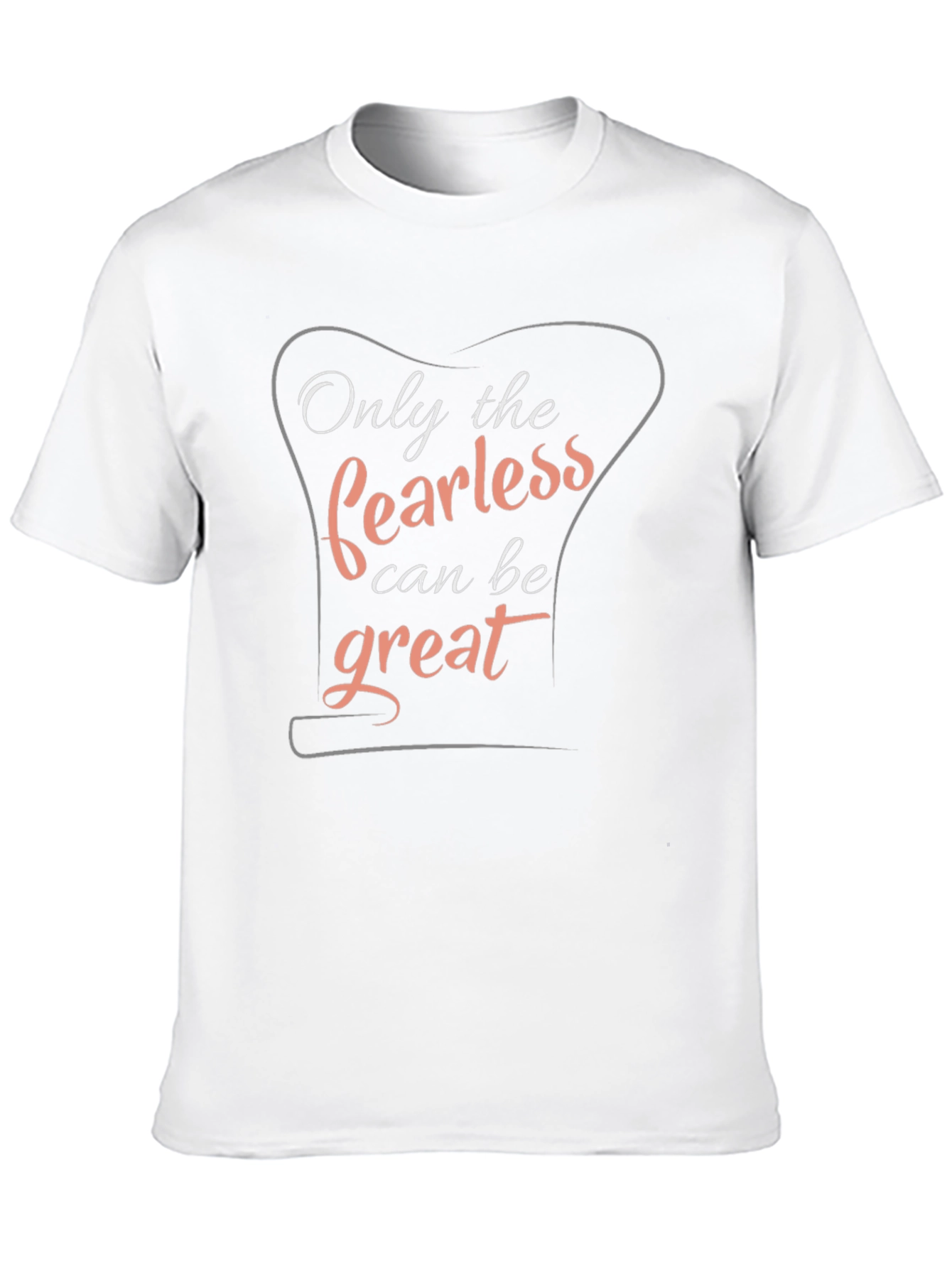 Fearless Greatness Black Graphic Tee