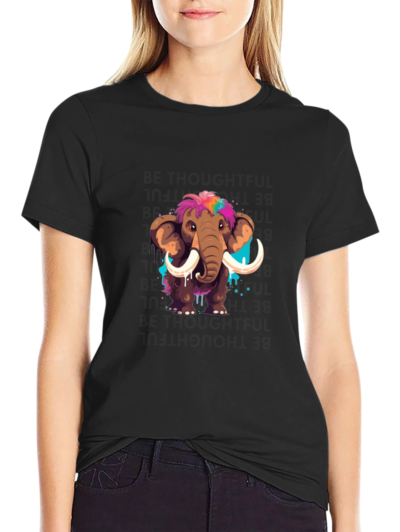Mammoth Graphic Tee - Unique Colorful Design