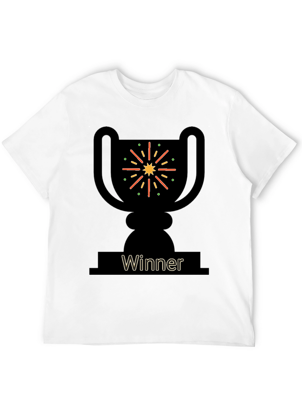 Winner Trophy Graphic T-Shirt