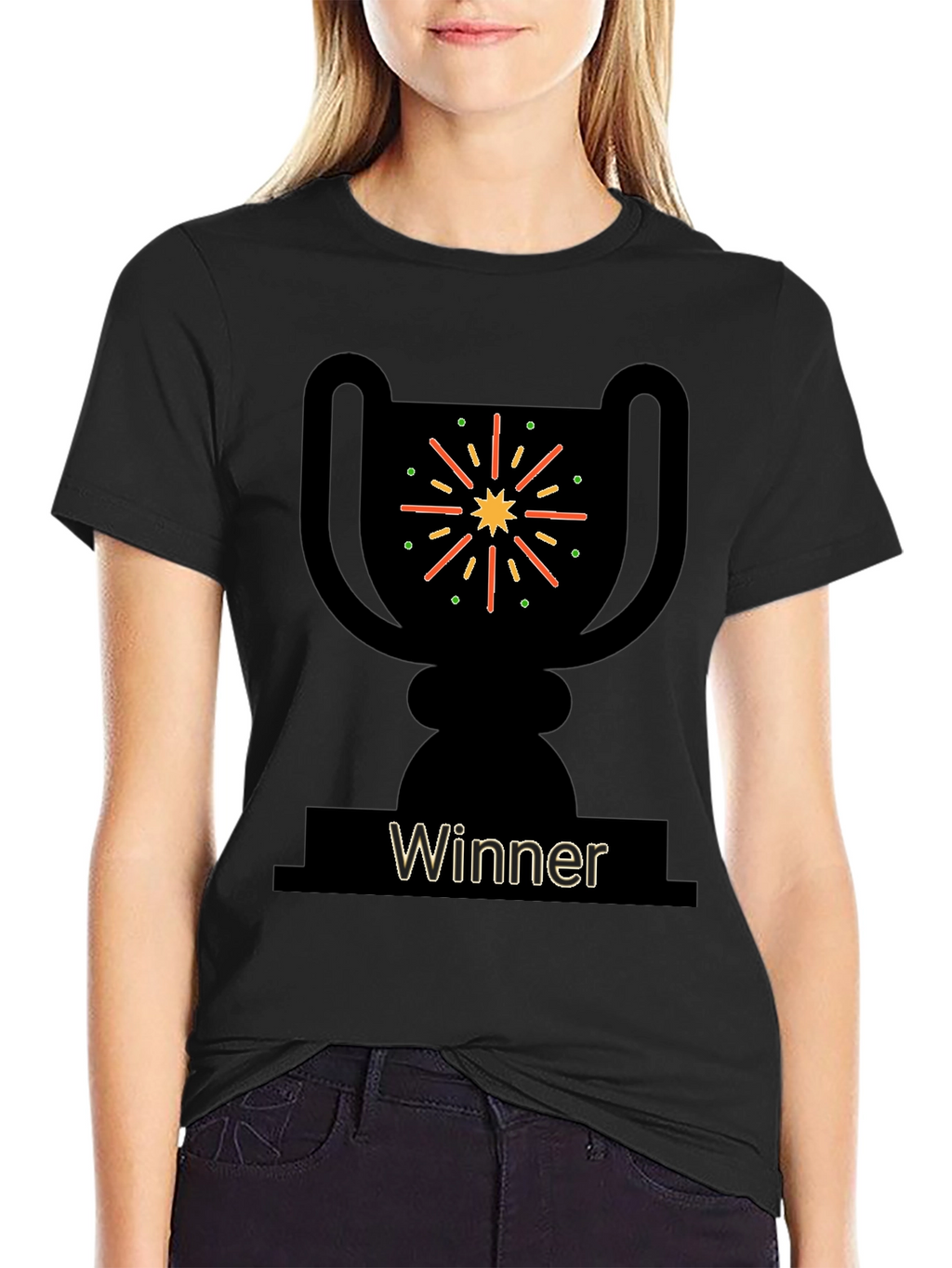 Winner Trophy Graphic T-Shirt
