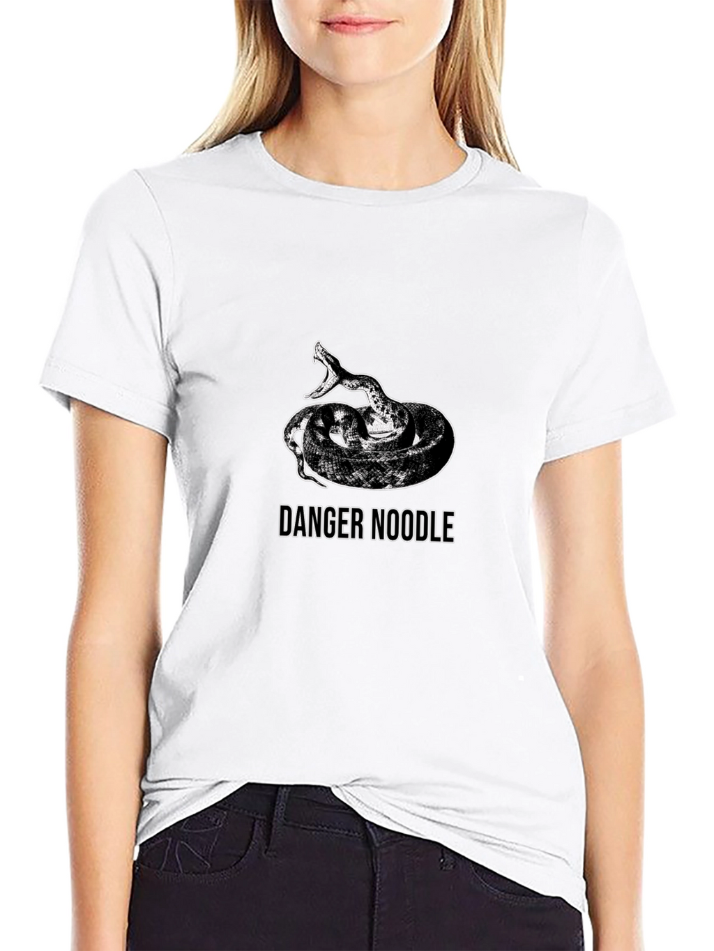 Danger Noodle T-Shirt - Funny Snake Tee
