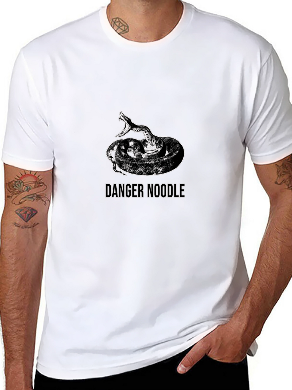 Danger Noodle T-Shirt - Funny Snake Tee