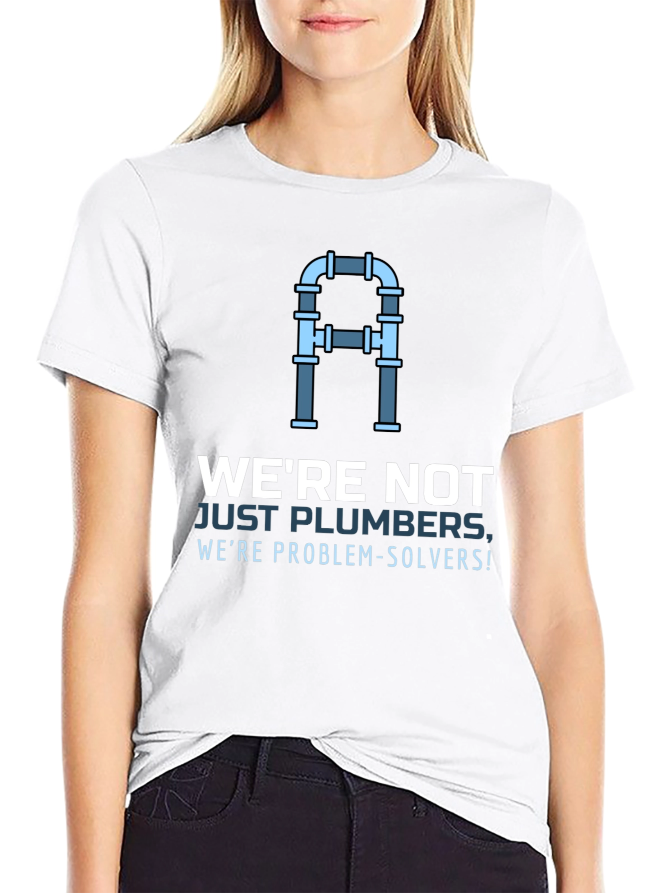 Plumber Problem Solver T-Shirt - Premium Quality