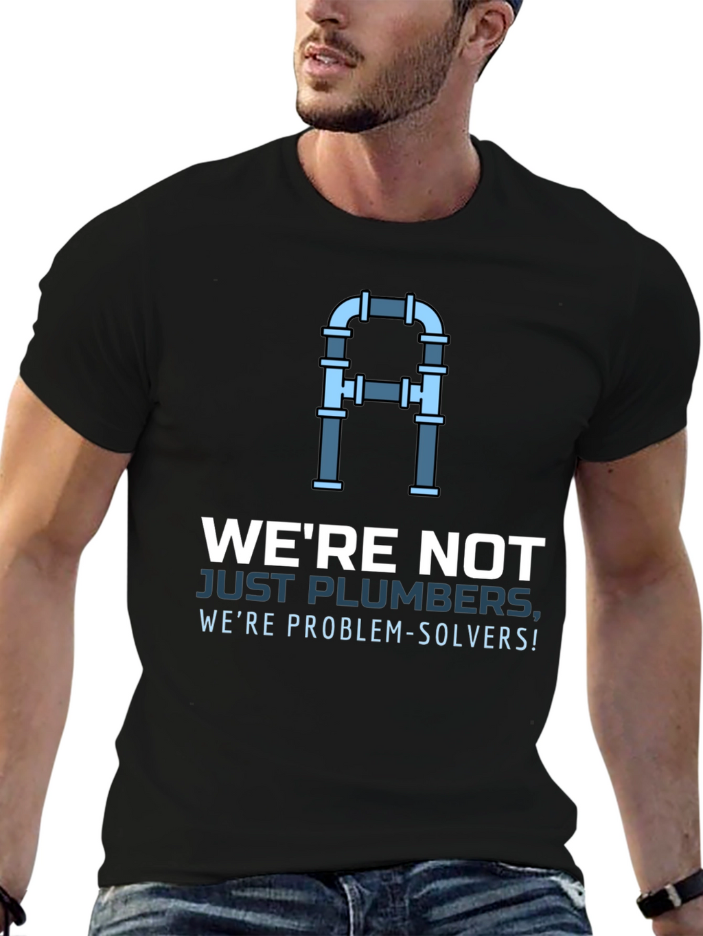 Plumber Problem Solver T-Shirt - Premium Quality