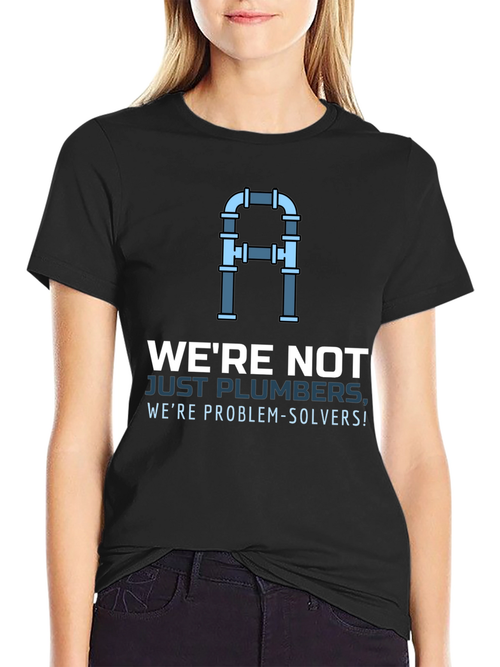 Plumber Problem Solver T-Shirt - Premium Quality