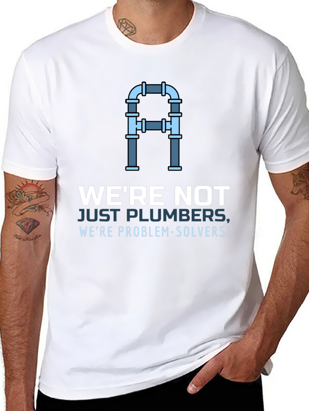 Plumber Problem Solver T-Shirt - Premium Quality