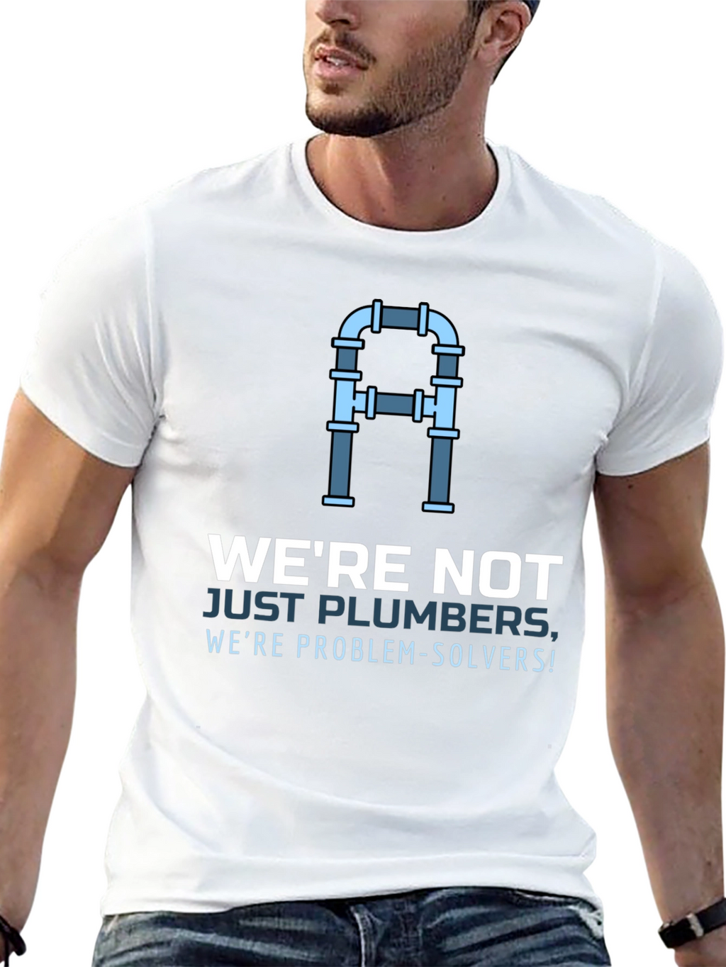 Plumber Problem Solver T-Shirt - Premium Quality