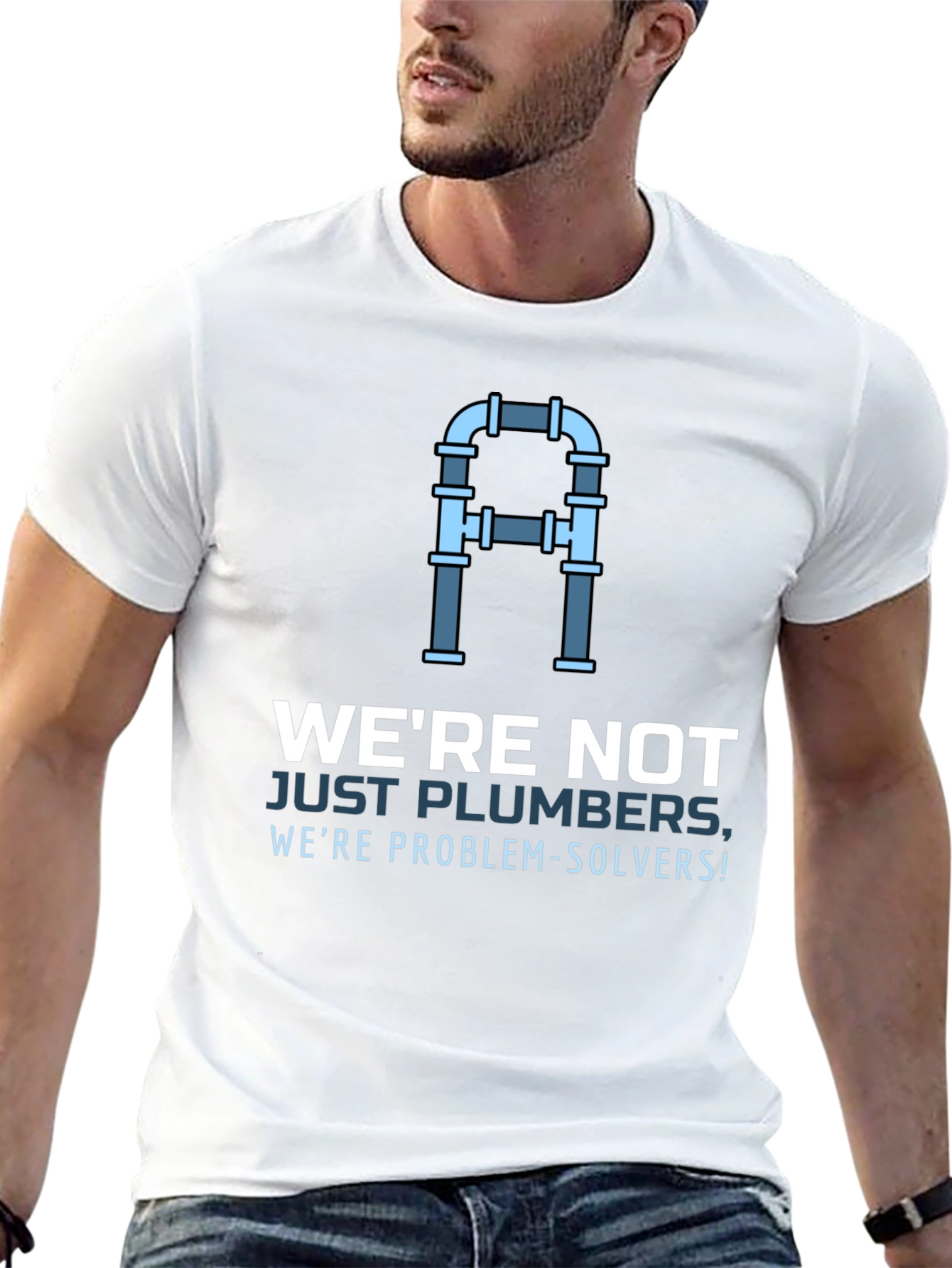 Plumber Problem Solver T-Shirt - Premium Quality