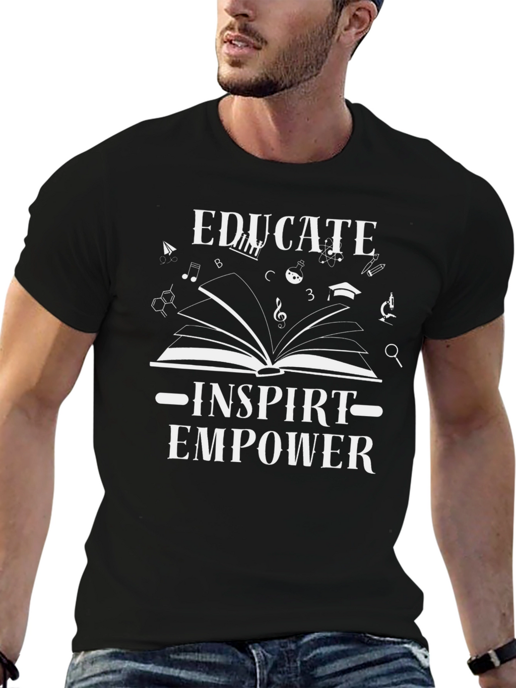 Educate Inspire Empower Graphic Tee